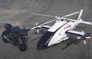 Kawasaki develops the K-Racer: The H2R’s Supercharged Engine Unmanned Helicopter Kawasaki develops the K-Racer: the H2R's supercharged engine unmanned helicopter