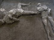 A slave and his master. The bodies of two victims of the eruption of Vesuvius were found in Pompeii Archaeologists have discovered the perfectly preserved remains of two men who died during the eruption of Vesuvius, which destroyed the ancient Roman city of Pompeii about 2 thousand years ago. According to scientists, one of these people was probably a slave, and the other was his master. Archaeologists suggest that the wealthy Roman was between 30 and 40 years old - he still has a woolen cape that was on him at the time of the eruption. The second person is from 18 to 23 years old: judging by the fact that his vertebrae were compressed, he was engaged in hard physical labor, and therefore was a slave. Scary Pompeii find sheds new light on the scale of the disaster 2,000 years ago "These two victims were most likely trying to hide, but they were boldly carried away by the pyroclastic flow. It happened at about nine in the morning," says Massimo Osanna, director of the archaeological reserve in Pompeii. ... Just as in the case of other remains of the victims of the eruption of Vesuvius in Pompeii, the figures we see in the photographs are the result of the application of technology developed back in 1863 by the Italian archaeologist Giuseppe Fiorelli. When, during the excavation of volcanic ash, voids are found in which the decayed remains of the dead are likely to be found, they are filled with gypsum. The result is an accurate cast of a man who lived two thousand years ago and suddenly found himself under a layer of pyroclastic flow. Rich villa The new find was made in an opulent Roman villa in the Civite Giuliana area. It was there that, two years ago, archaeologists discovered the remains of a horse in a harness - perhaps this crew was trained to rescue residents from an eruption. The owner of the villa was probably a prominent military man or a high-ranking local official, scientists suggest. At the time of the eruption, which occurred in 79 AD, about 13 thousand people lived in Pompeii. Excavations in Pompeii continue, but due to the coronavirus pandemic, the archaeological site remains closed to visitors.